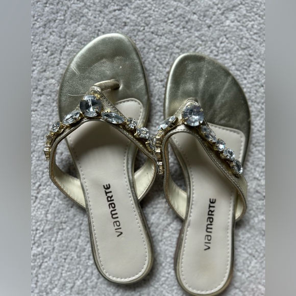 Women’s Brazilian sandals with jewels - Picture 2 of 2